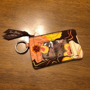 Vera Bradley “BUTTERCUP” mini zip ID case